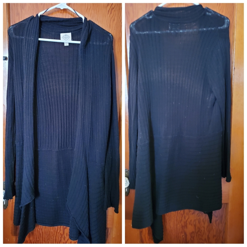 St John's Bay Cardigan (black)